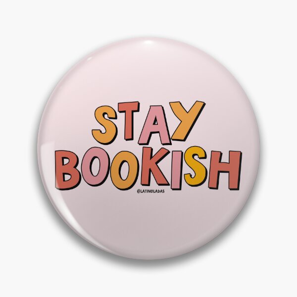 Artikelvorschau, Stay Bookish / Pastellrosa-Orange-Bücherwurm Kindle Ästhetisches Zitat entworfen und verkauft von Latinoladas.
