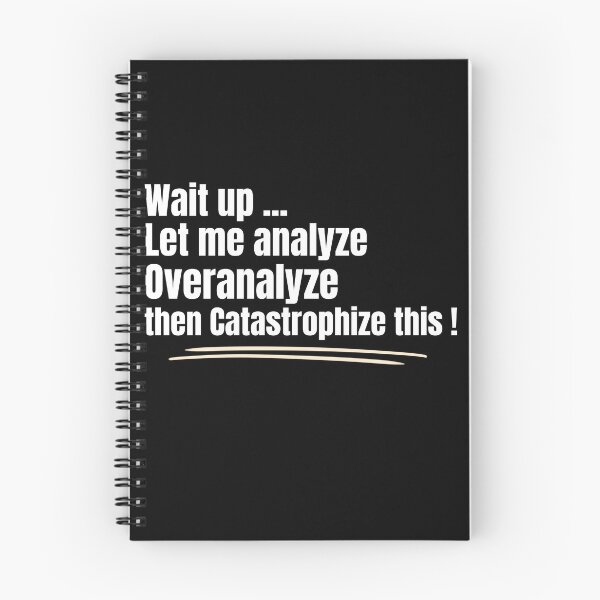 Item preview, Overthinking Funny no Graphics Design  designed and sold by LovelyHappyGift.