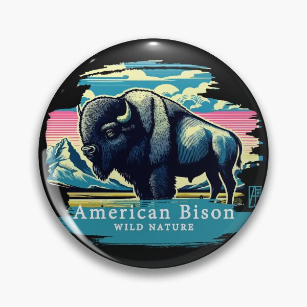Item preview, American Bison - WILD NATURE - BISON -9 designed and sold by ArtProjectShop.
