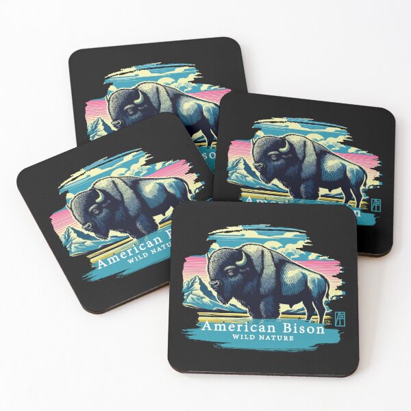Item preview, American Bison - WILD NATURE - BISON -9 designed and sold by ArtProjectShop.