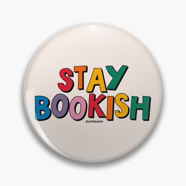 Item preview, Stay Bookish / Rainbow Colors Bookworm Kindle Aesthetic Quote  designed and sold by Latinoladas.