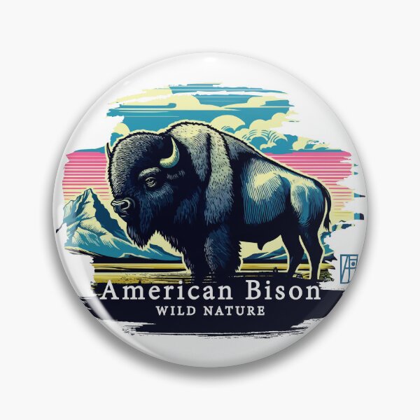 Item preview, American Bison - WILD NATURE - BISON -10 designed and sold by ArtProjectShop.