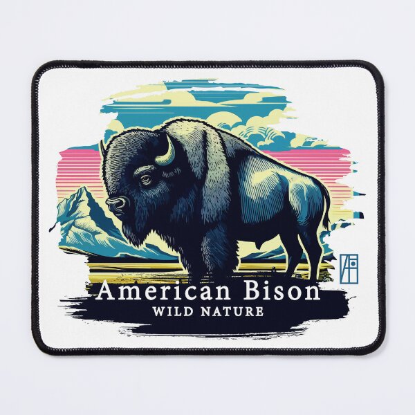 Item preview, American Bison - WILD NATURE - BISON -10 designed and sold by ArtProjectShop.