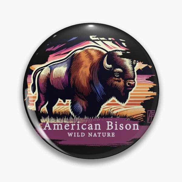 Item preview, American Bison - WILD NATURE - BISON -11 designed and sold by ArtProjectShop.