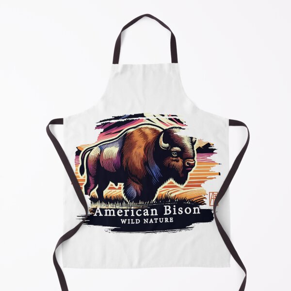 Item preview, American Bison - WILD NATURE - BISON -12 designed and sold by ArtProjectShop.