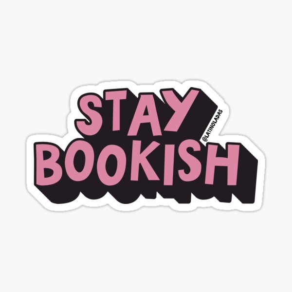 Artikel-Vorschau von Stay Bookish / Pastellrosa Bücherwurm Kindle Ästhetisches Zitat, designt und verkauft von Latinoladas.