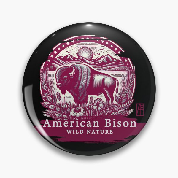 Item preview, American Bison - WILD NATURE - BISON -13 designed and sold by ArtProjectShop.