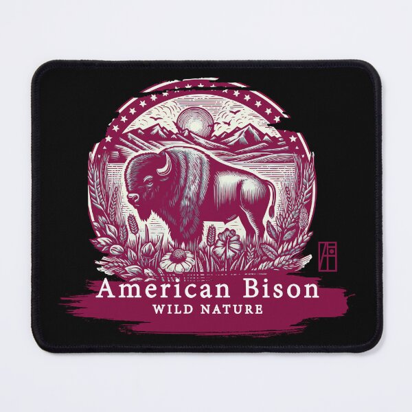 Item preview, American Bison - WILD NATURE - BISON -13 designed and sold by ArtProjectShop.