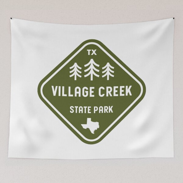 Item preview, Village Creek State Park Texas Rhombus designed and sold by bivenart.
