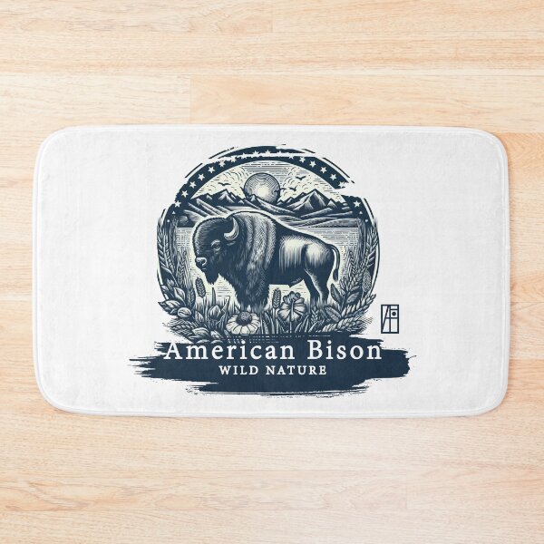 Aperçu de l'œuvre Bison d'Amérique - NATURE SAUVAGE - BISON -14 créée et vendue par ArtProjectShop.