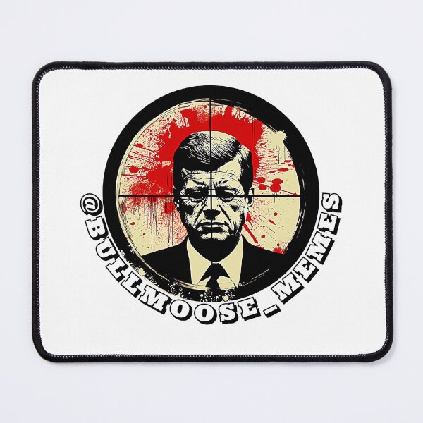 Item preview, JFK Headshot designed and sold by BullMooseMemes.