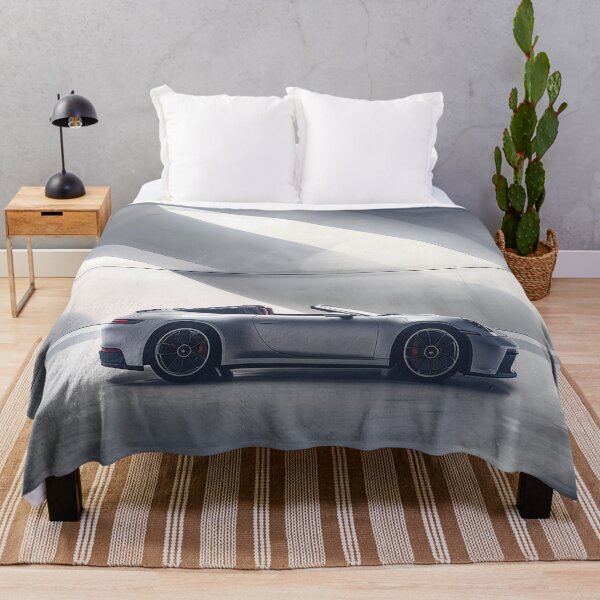 Item preview, Silver Porsche 911 Cabriolet in Minimalist Architectural Setting designed and sold by OwnByCats.