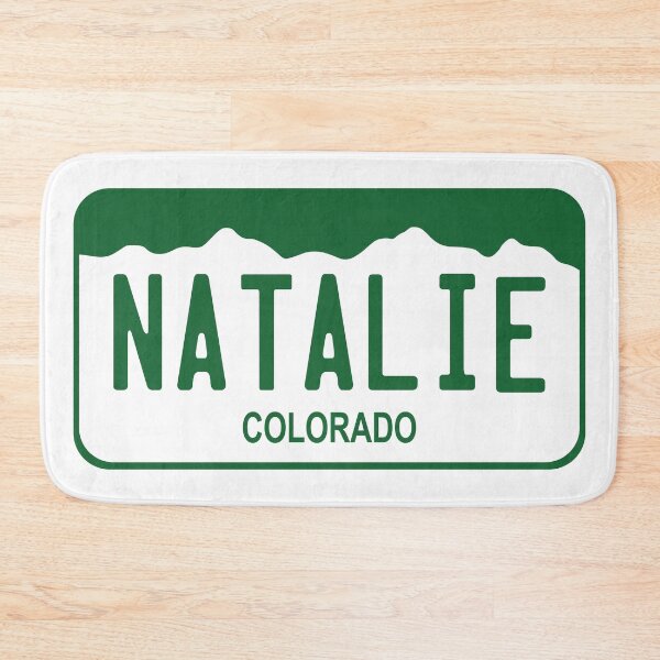 Item preview, Colorado License Plate - Natalie designed and sold by rracheell.
