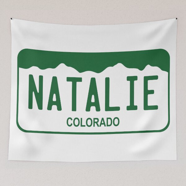 Item preview, Colorado License Plate - Natalie designed and sold by rracheell.