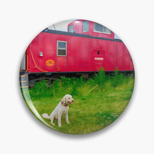 Item preview, Red Cabooch Dog 2 designed and sold by Robert Alsop.