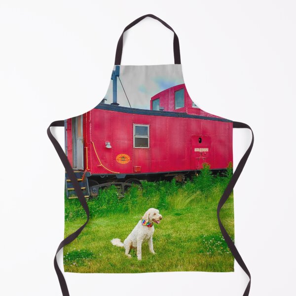 Item preview, Red Cabooch Dog 2 designed and sold by Robert Alsop.