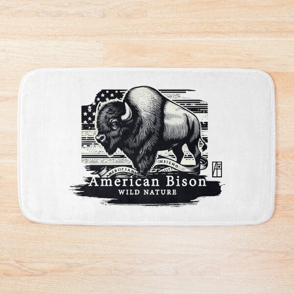 Aperçu de l'œuvre Bison d'Amérique - NATURE SAUVAGE - BISON -16 créée et vendue par ArtProjectShop.