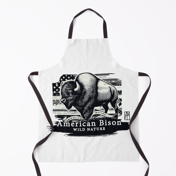 Item preview, American Bison - WILD NATURE - BISON -16 designed and sold by ArtProjectShop.