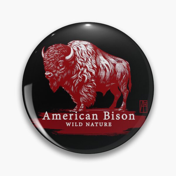 Item preview, American Bison - WILD NATURE - BISON -17 designed and sold by ArtProjectShop.