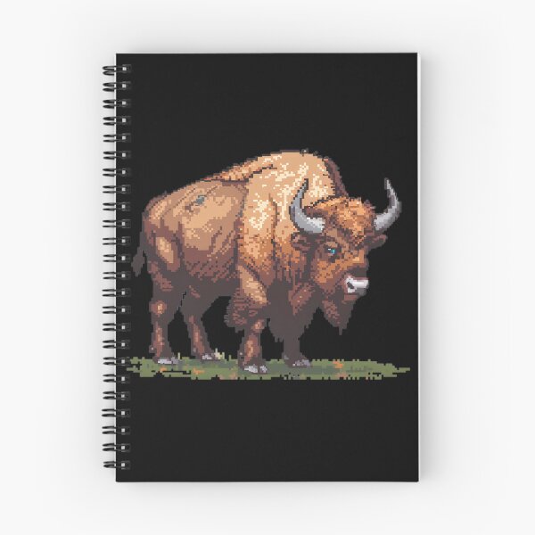 Item preview, Buffalo in Pixel Form designed and sold by CUTEDOGGIEZ.