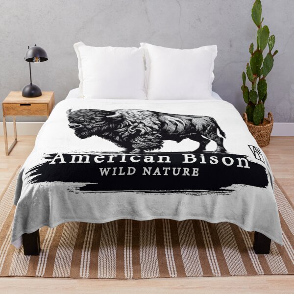 Item preview, American Bison - WILD NATURE - BISON -18 designed and sold by ArtProjectShop.