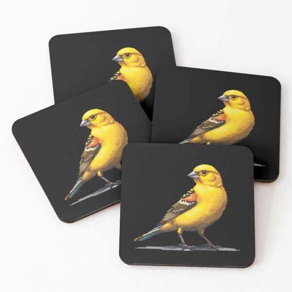 Aperçu de l'œuvre Pixel Canary créée et vendue par CUTEDOGGIEZ.