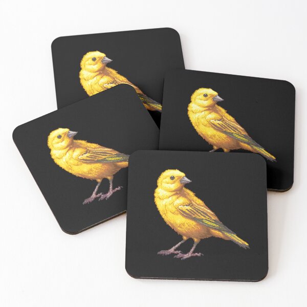 Aperçu de l'œuvre Canary 16 Bits créée et vendue par CUTEDOGGIEZ.