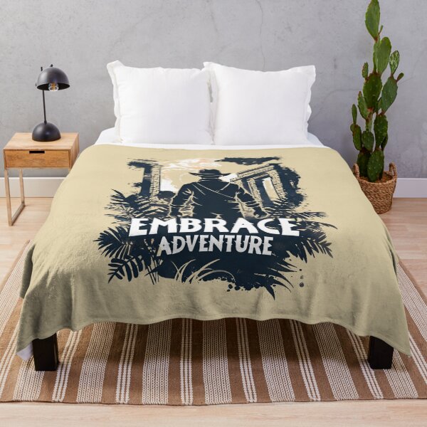 Item preview, Embrace Adventure - Ancient Temple - Indy designed and sold by Fenay Designs.