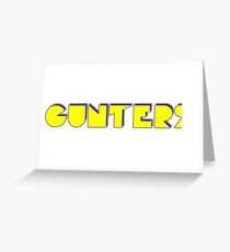 Gunters Greeting Card