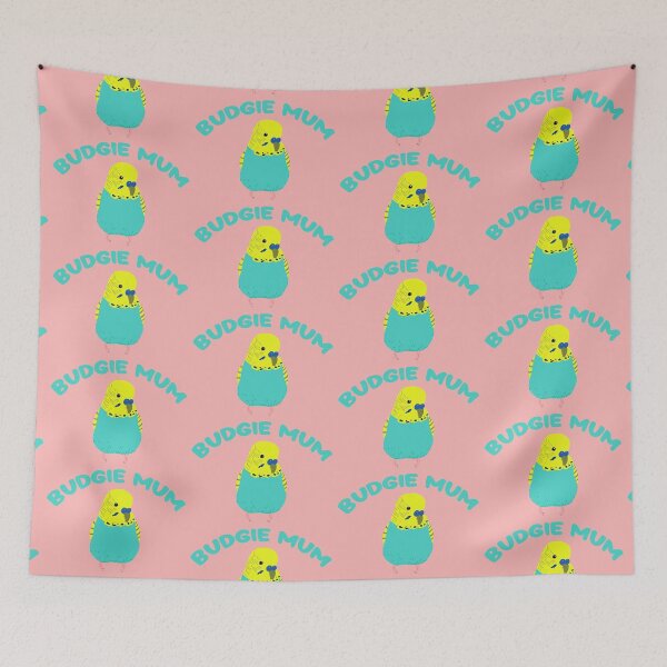 Item preview, Budgie Mum Pastel Version designed and sold by TiffinByLK.