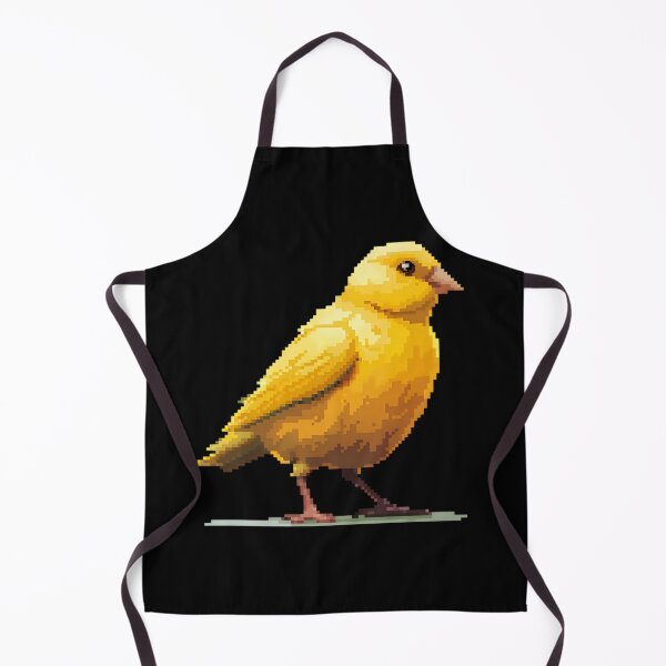 Aperçu de l'œuvre Canary Sous Forme De Pixels créée et vendue par CUTEDOGGIEZ.