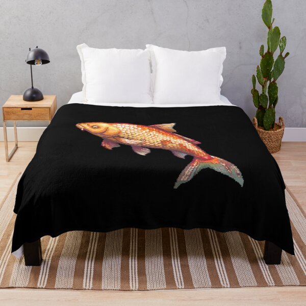 Aperçu de l'œuvre Pixel Carp créée et vendue par CUTEDOGGIEZ.