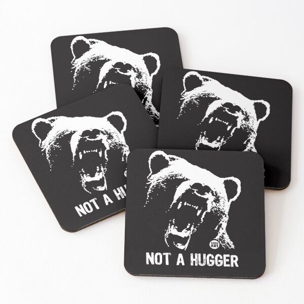 Item preview, NOT A HUGGER BEAR designed and sold by TODD GOLDMAN.