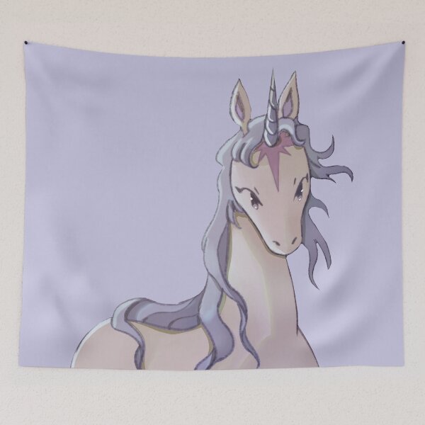 Item preview, The Last Unicorn Amalthea illustration designed and sold by Asutip.