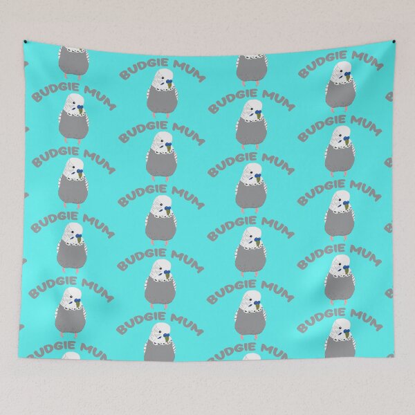Item preview, Budgie Mum Grey Version designed and sold by TiffinByLK.