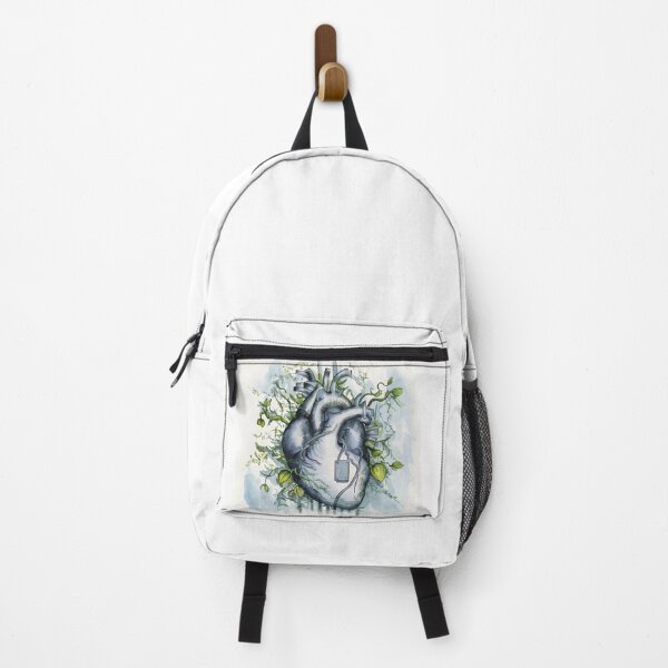 Item preview, Anatomy botanical heart with pacemaker designed and sold by EmeraldeaArt.