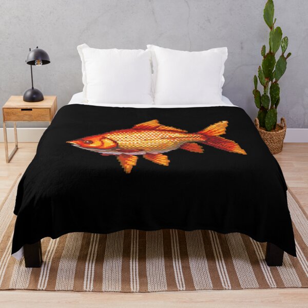 Artikelvorschau, Carp In Pixelform entworfen und verkauft von CUTEDOGGIEZ.