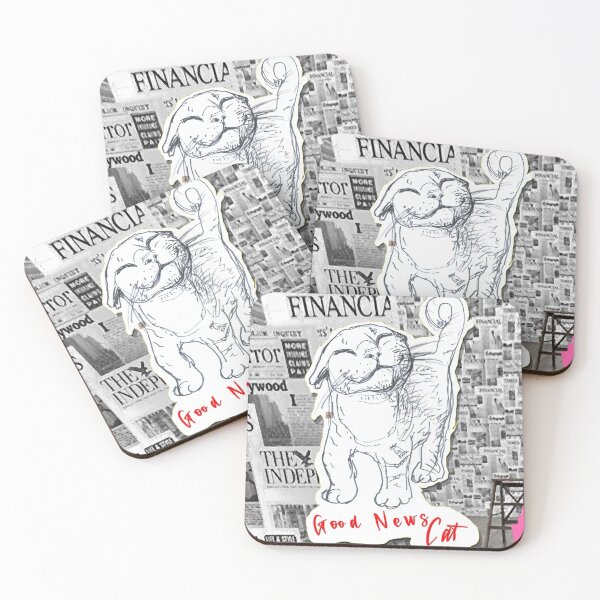Item preview, Good News Cat (drawing by ACCI)  designed and sold by VanyssaGraphics.