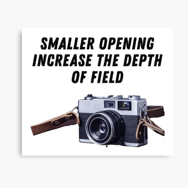 Item preview, smaller opening increase the depth of field designed and sold by gacj.