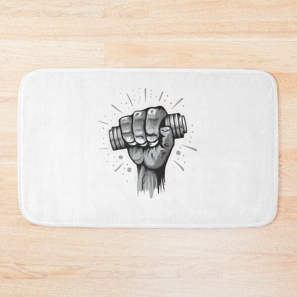 Item preview, Intense Grip Barbell Workout Sketch designed and sold by NiftyWrx.