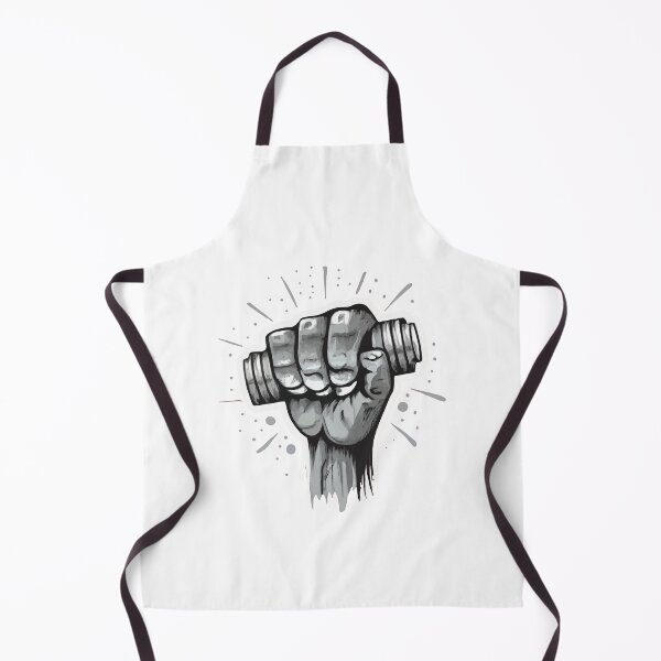 Item preview, Intense Grip Barbell Workout Sketch designed and sold by NiftyWrx.