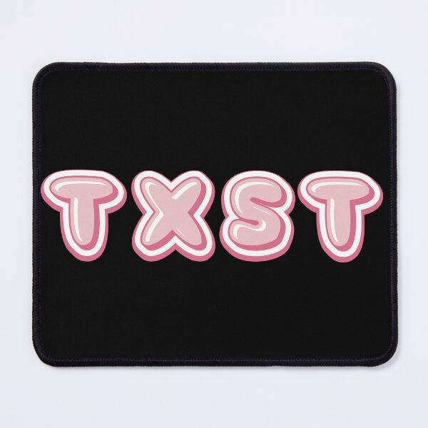 Item preview, Pink TXST bubble letters designed and sold by faloncochran.