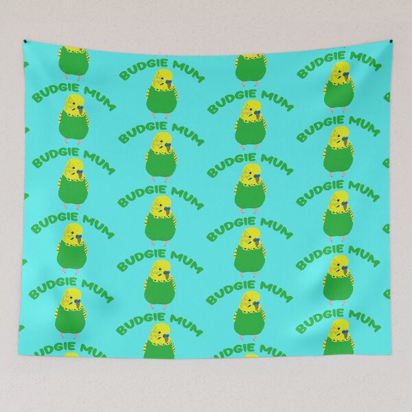Item preview, Budgie Mum Green Version designed and sold by TiffinByLK.