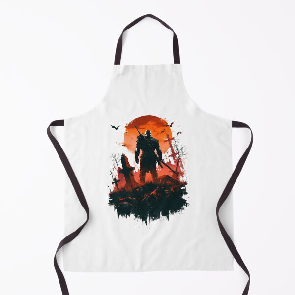 Item preview, Monster Slayer and the Blood Moon - Witcher designed and sold by Fenay Designs.