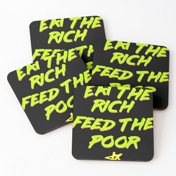 Item preview, Eat the rich feed the poor designed and sold by Kiboune.