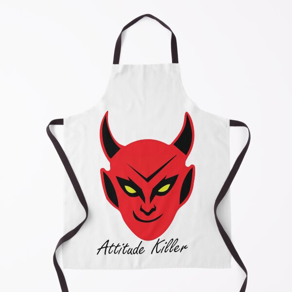 Item preview, Attitude killer with devil face designed and sold by Ready to Prints.