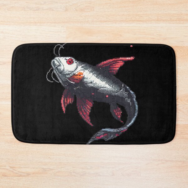 Item preview, Catfish in Pixel Form designed and sold by CUTEDOGGIEZ.