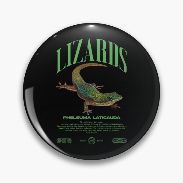 Item preview, Phelsuma laticauda Day Gecko Streetwear Lizard Keeper designed and sold by JRRTs.
