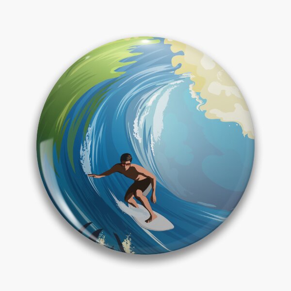 Item preview, Retro Surfing designed and sold by supriyo-art.