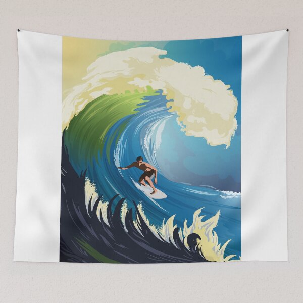 Item preview, Retro Surfing designed and sold by supriyo-art.
